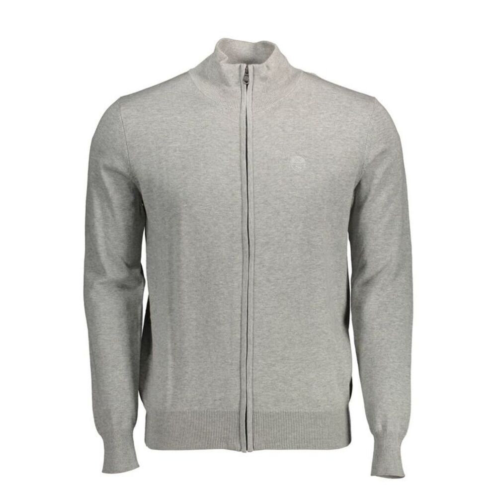North Sails Grigio Cotton Men Men's Cardigan